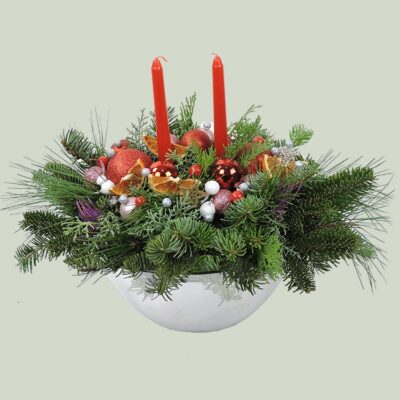 Christmas floral arrangment